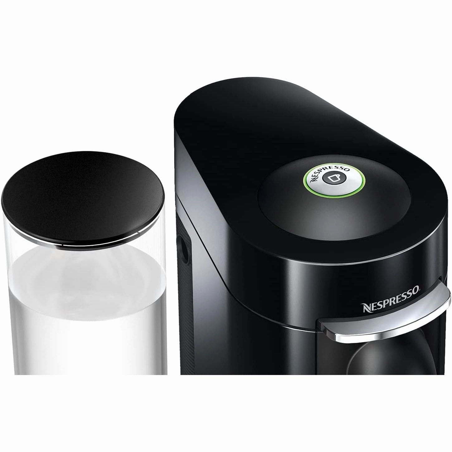 Nespresso Vertuo Plus Automatic Pod Coffee Machine for Americano, Decaf, Espresso by Magimix in Black