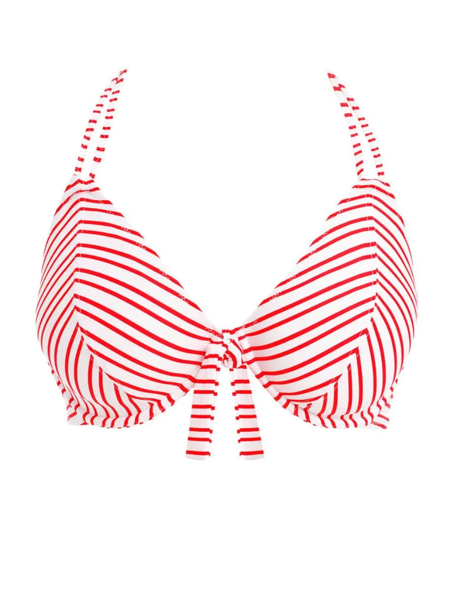 New Shores Halter Bikini Top - Chilli