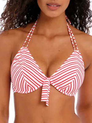 New Shores Halter Bikini Top - Chilli