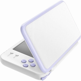 NEW 2DS XL Console, White & Lavender (Nintendo Handheld Console) retro gaming consoles,gaming console deals,console games,new game consoles