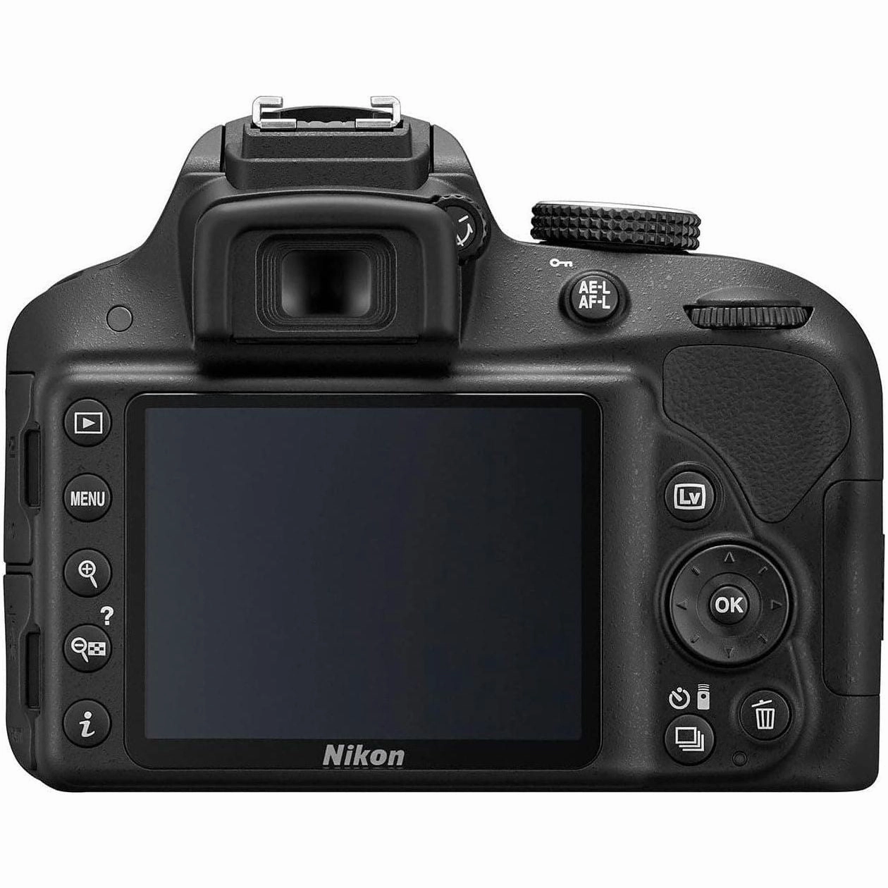 Nikon D3300 Digital SLR Camera with 18-55mm VR II Lens Kit (24.2 MP, 3 inch LCD) - Black