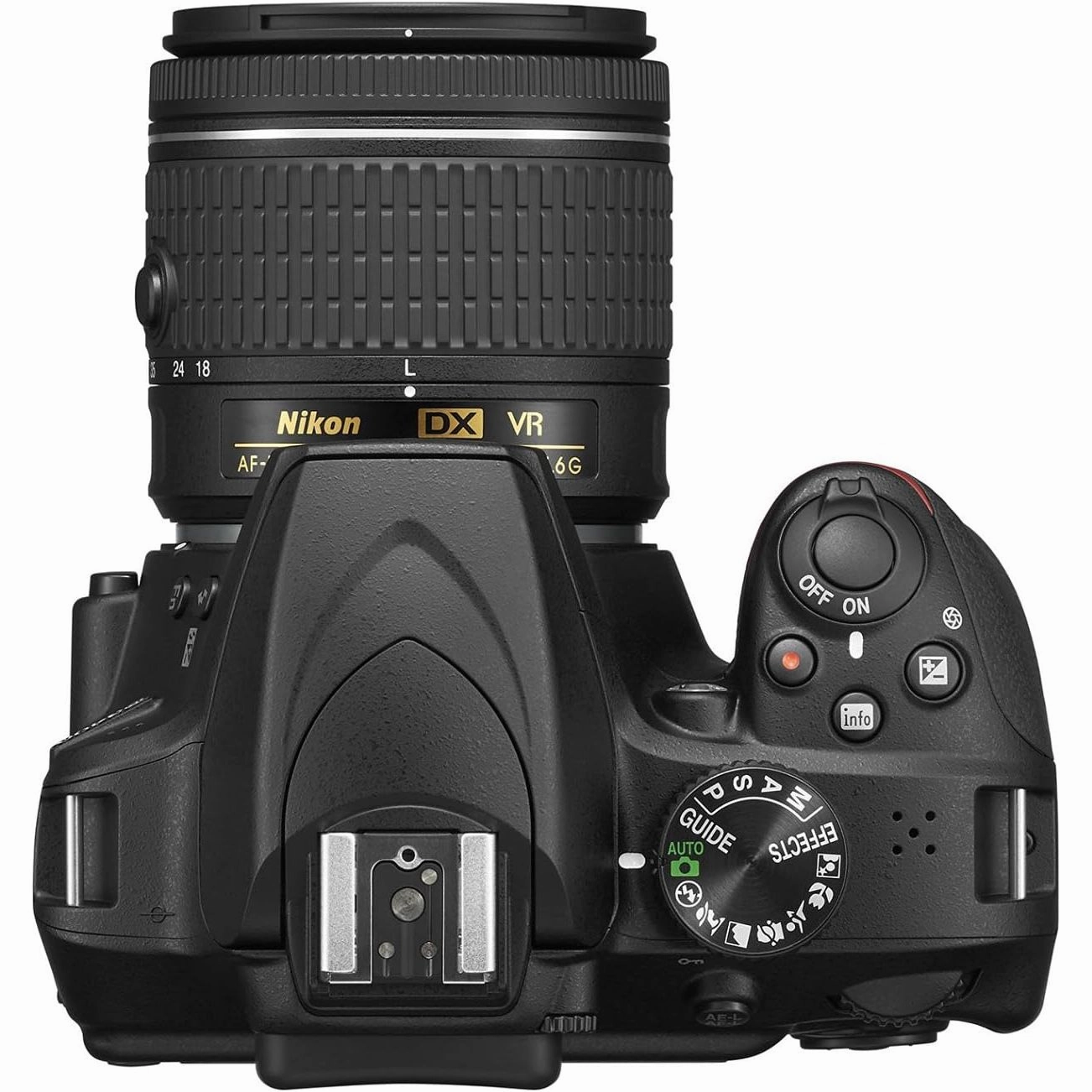 Nikon D3400 Black DSLR Camera   AF-P DX 18-55mm Lens