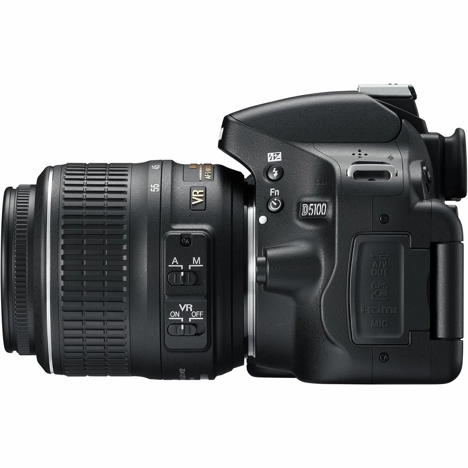 Nikon D5100 DSLR Camera with 18-55mm VR Lens