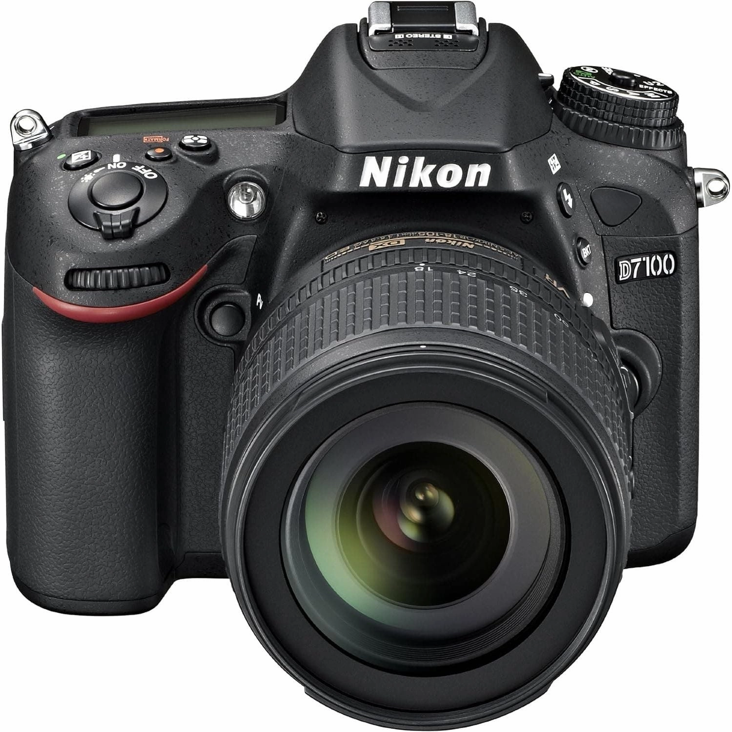 Nikon D7100 DSLR Camera - 24.1MP, 18-105mm VR Lens Kit, 3.2" LCD