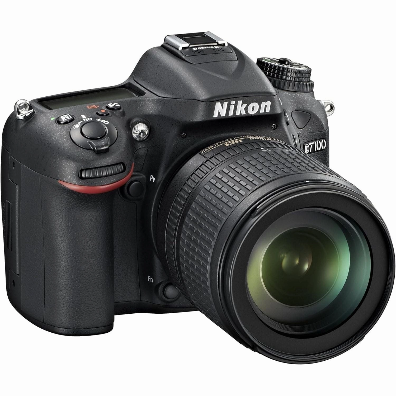 Nikon D7100 DSLR Camera - 24.1MP, 18-105mm VR Lens Kit, 3.2" LCD