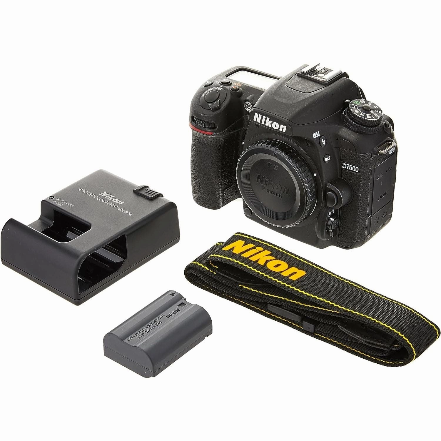 Nikon D7500 Digital DSLR Camera Body - Black