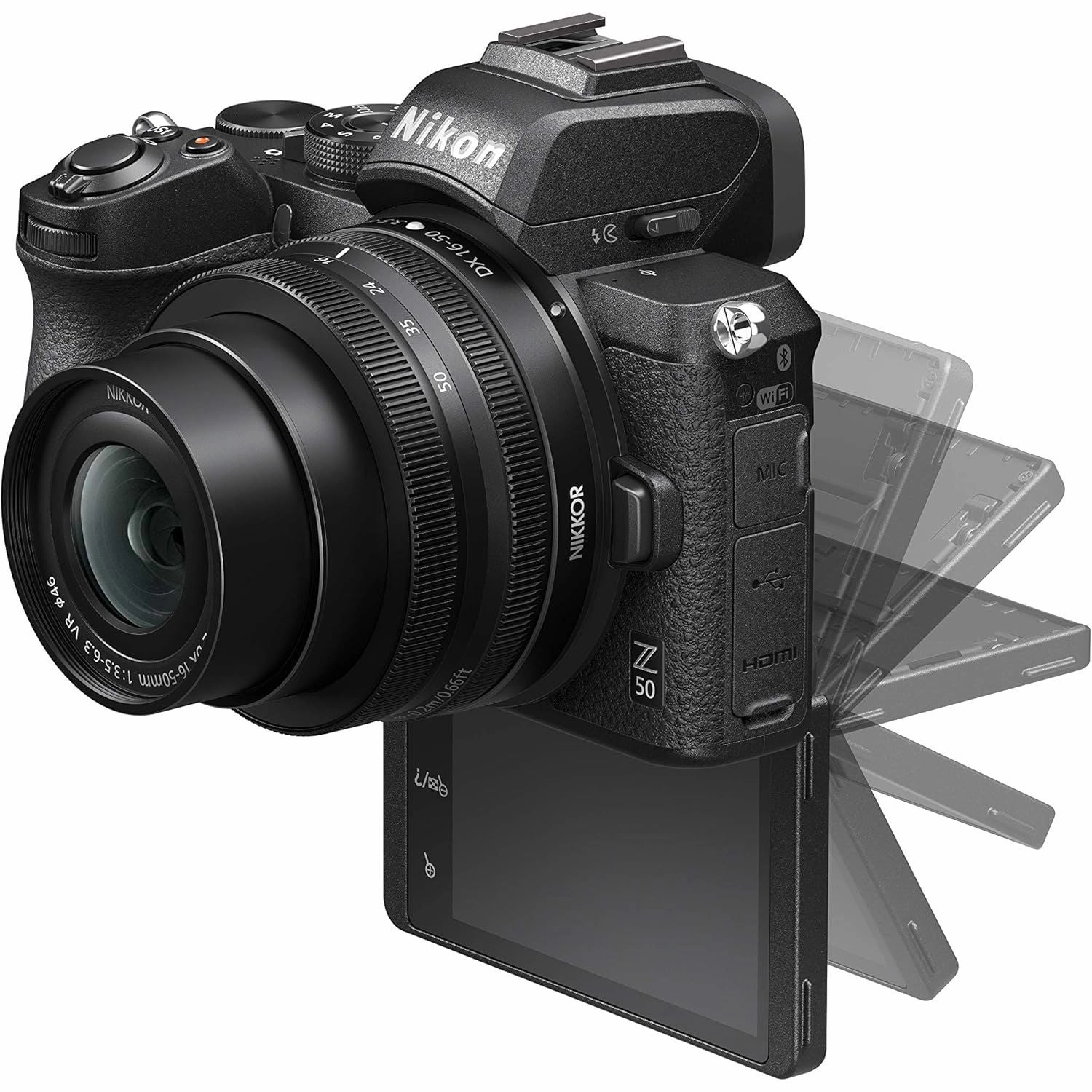 Nikon Z50 Mirrorless Camera Kit with Z DX 16-50mm Lens