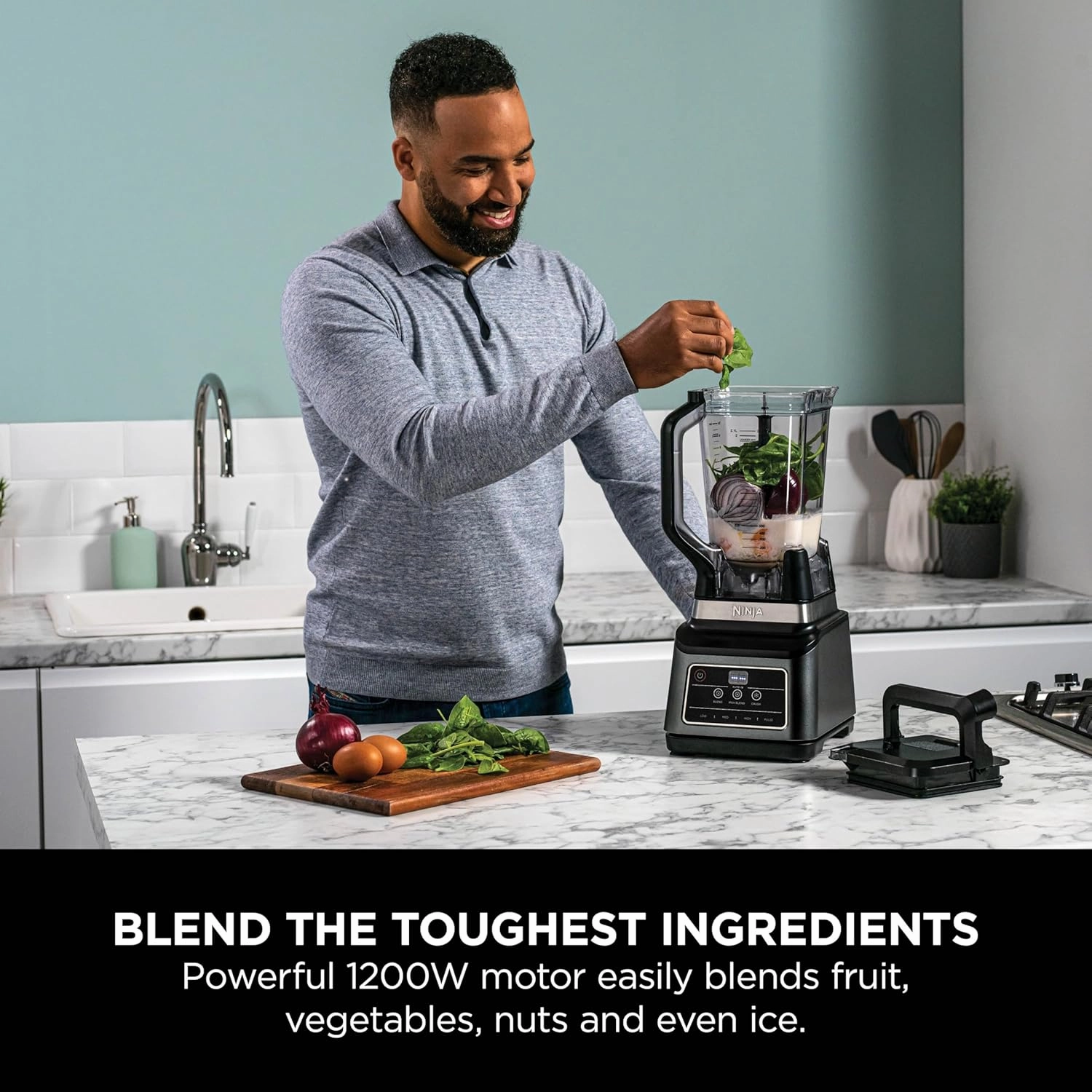 Ninja 2-in-1 Blender BN750UK  Black
