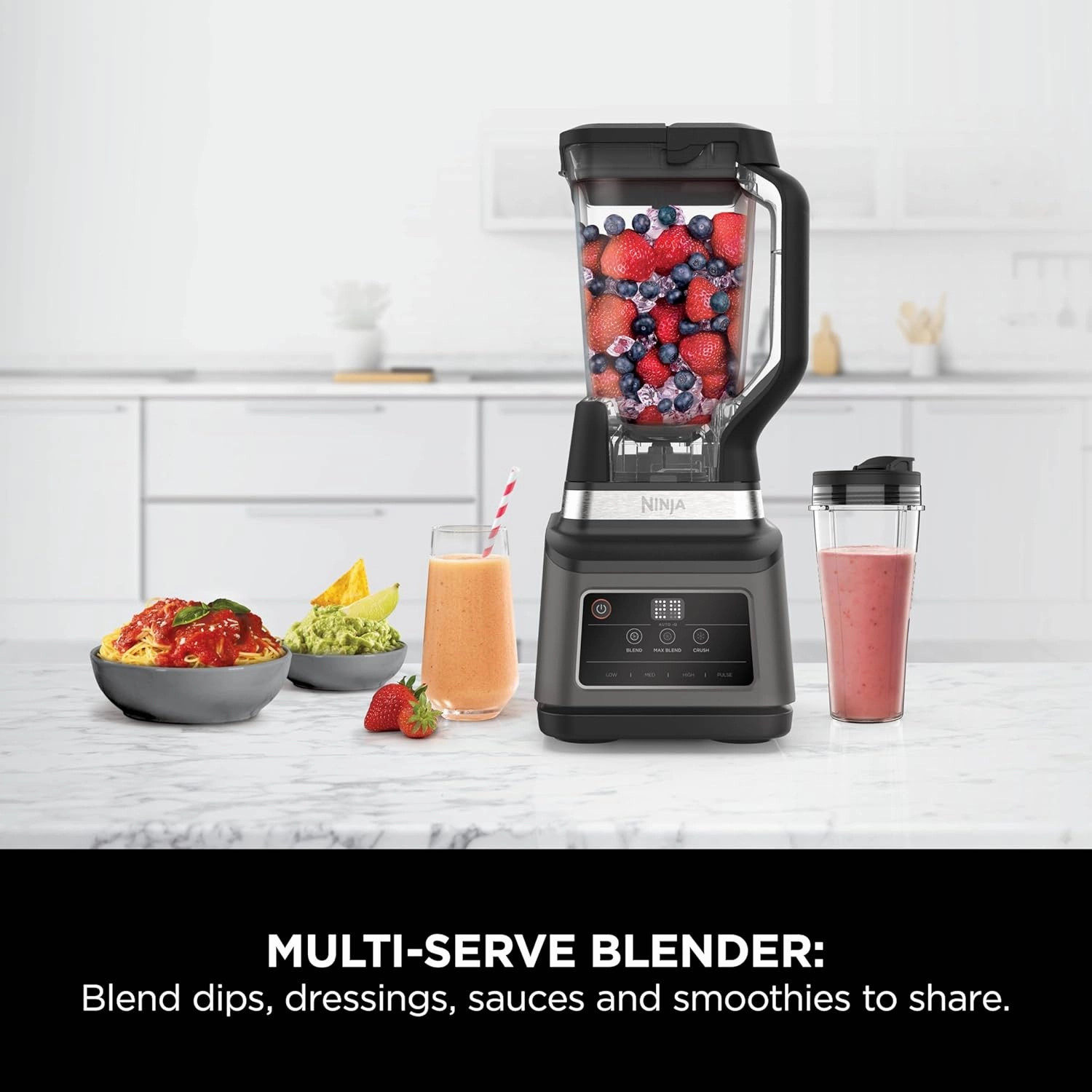 Ninja 2-in-1 Blender BN750UK  Black