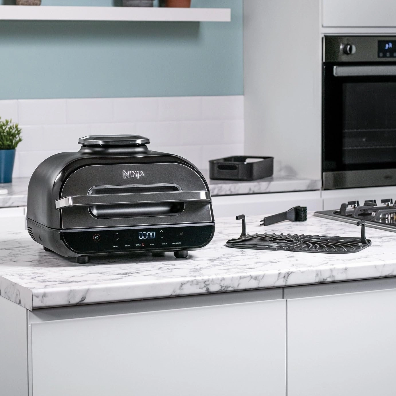Ninja [AG551UK] Foodi MAX Health Grill Air Fryer & Dehydrator