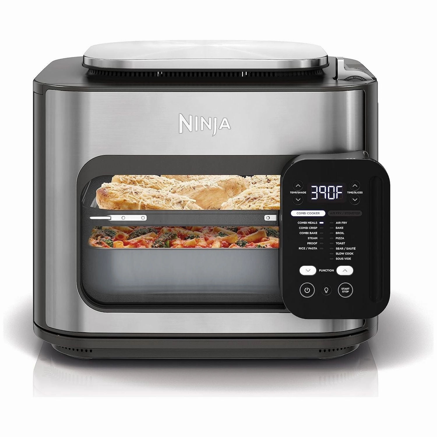 Ninja Combi All-in-One Multicooker, Oven, & Air Fryer, Complete Meals in 15 Mins, 14-in-1 Functions, Combi Cooker   Air Fry, Bake, Roast, Slow Cook and More, 3 Accessories, Stainless Steel, SFP701 phone accessories, mobile phone cases, best charging ca