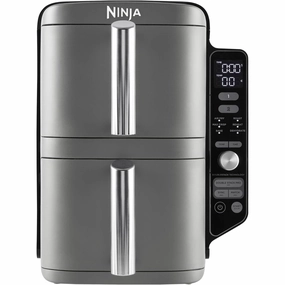 Ninja Double Stack XL Air Fryer, Vertical Dual Drawer AirFryer with 4 cooking levels, 2 Drawers and 2 Racks, Space Saving Design, 9.5L Capacity, 6 Cooking Functions, 8 Portions, GreySL400UK phone accessories, mobile phone cases, best charging cable