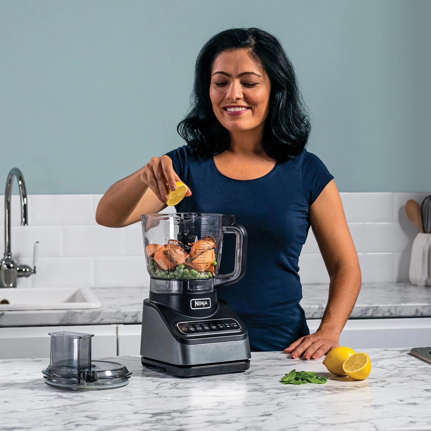 Ninja Food Processor BN650UK  850W, 2.1L Bowl, Black