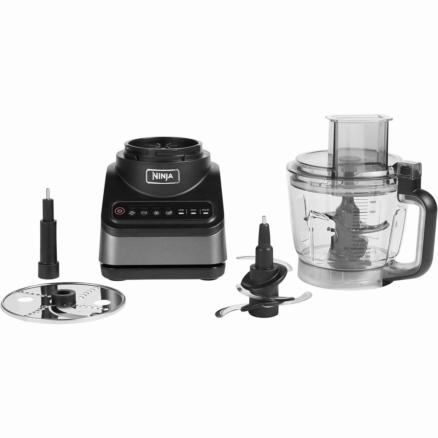 Ninja Food Processor BN650UK  850W, 2.1L Bowl, Black