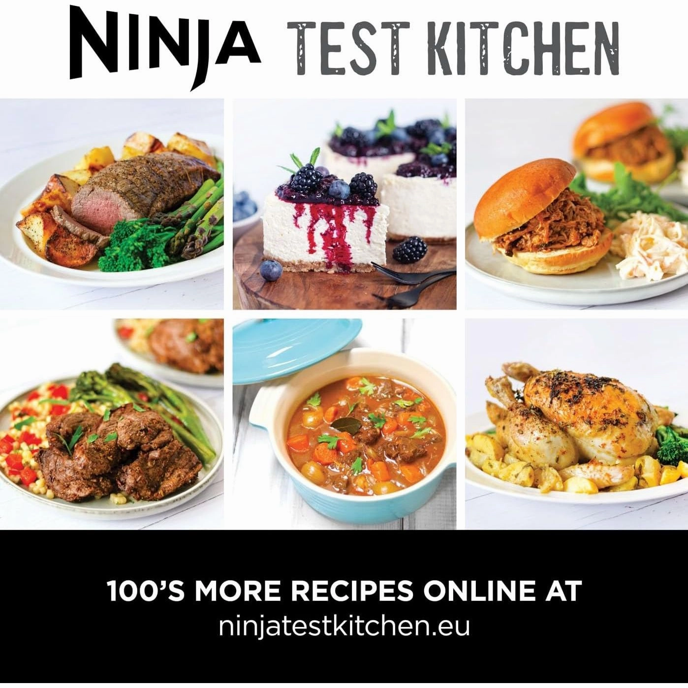 Ninja Foodi 11-in-1 SmartLid Multi-Cooker, 6L, Electric Pressure Cooker & Air Fryer, Reversible Rack, 4 Portions, Dishwasher Safe, Stainless Steel/Black (OL550UK)