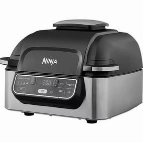 NINJA Foodi AG301UK 5-in-1 Health Grill & Air Fryer - Black & Brushed Steel phone accessories, mobile phone cases, best charging cable