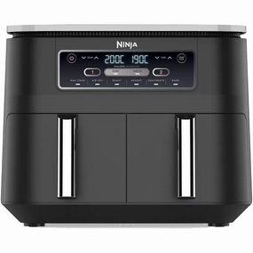 Ninja Foodi Dual Zone Digital Air Fryer, 2 Drawers, 7.6L, 6-in-1 Cooks 4-6 Portions, Non-Stick, Dishwasher Safe Baskets, Black phone accessories, mobile phone cases, best charging cable