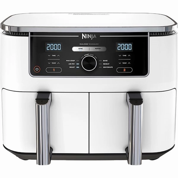 NINJA Foodi MAX Dual Zone [AF400UKWH] Air Fryer - White xbox console, buy xbox series x, xbox accessories online