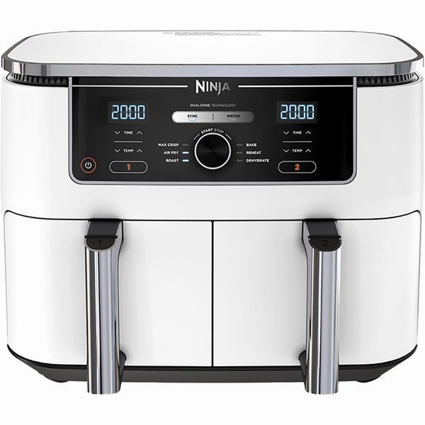 NINJA Foodi MAX Dual Zone [AF400UKWH] Air Fryer - White phone accessories, mobile phone cases, best charging cable