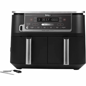 Ninja Foodi MAX Dual Zone Air Fryer [AF451UK] Smart Cook System, 9.5L, 2 Drawers, 6 Functions, Black phone accessories, mobile phone cases, best charging cable