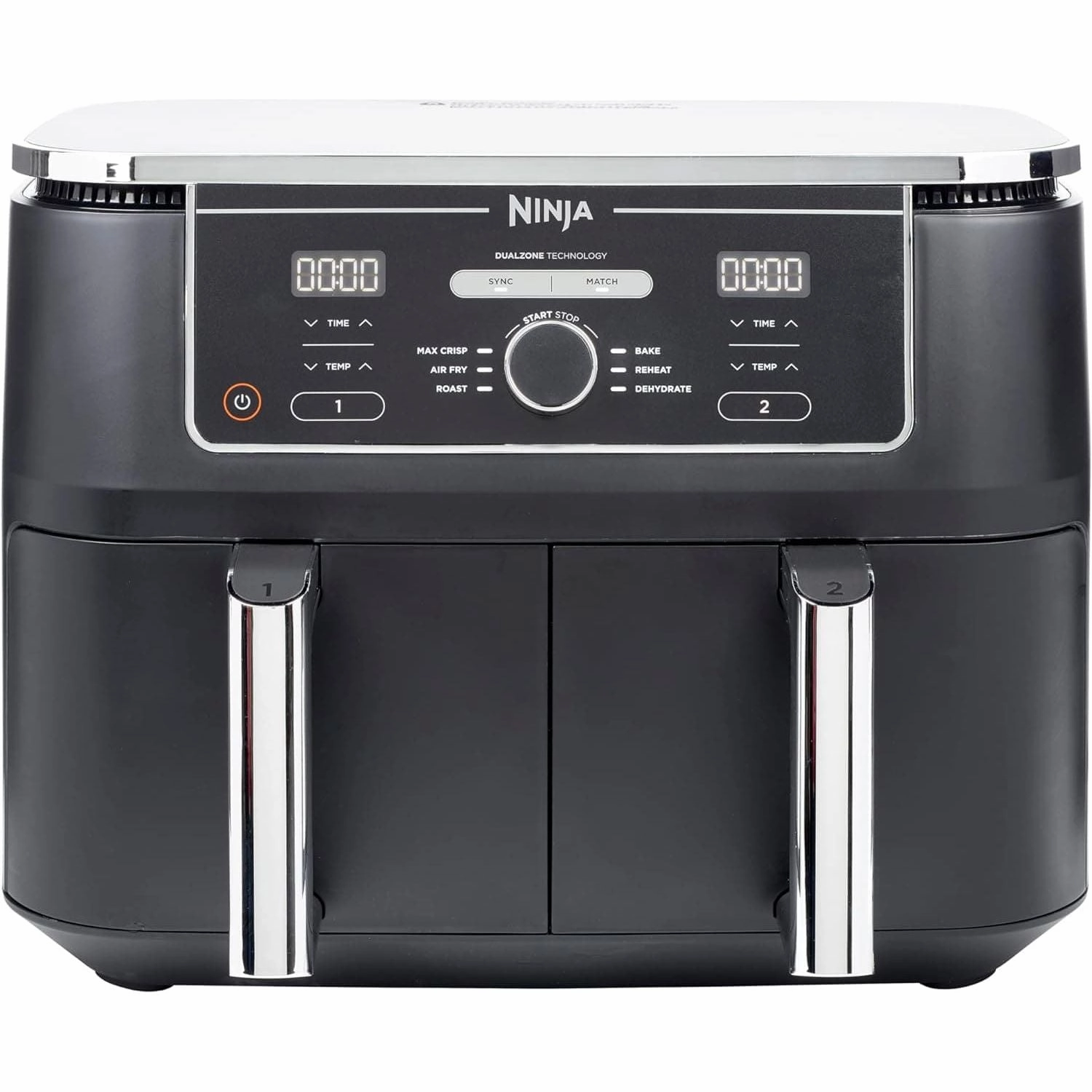 Ninja Foodi MAX Dual Zone Digital Air Fryer, 2 Drawers, 9.5L, 6-in-1, Uses No Oil, Max Crisp, Roast, Bake, Reheat, Dehydrate, Cook 8 Portions, Non-Stick Dishwasher Safe Baskets, Black AF400UK phone accessories, mobile phone cases, best charging cable