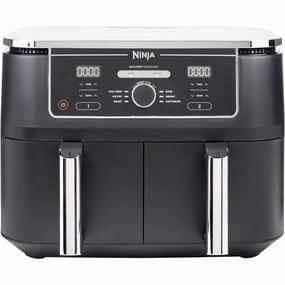 Ninja Foodi MAX Dual Zone Digital Air Fryer, 2 Drawers, 9.5L, 6-in-1, Uses No Oil, Max Crisp, Roast, Bake, Reheat, Dehydrate, Cook 8 Portions, Non-Stick Dishwasher Safe Baskets, Black AF400UK phone accessories, mobile phone cases, best charging cable
