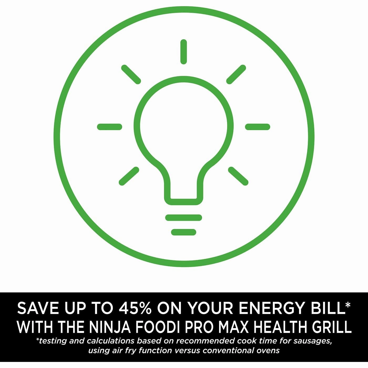 Ninja Foodi MAX PRO Health Grill, Flat Plate & Air Fryer [AG651UK] 7 Cooking Functions, 2 Grill Plates, 3.8L [Silver/Black]