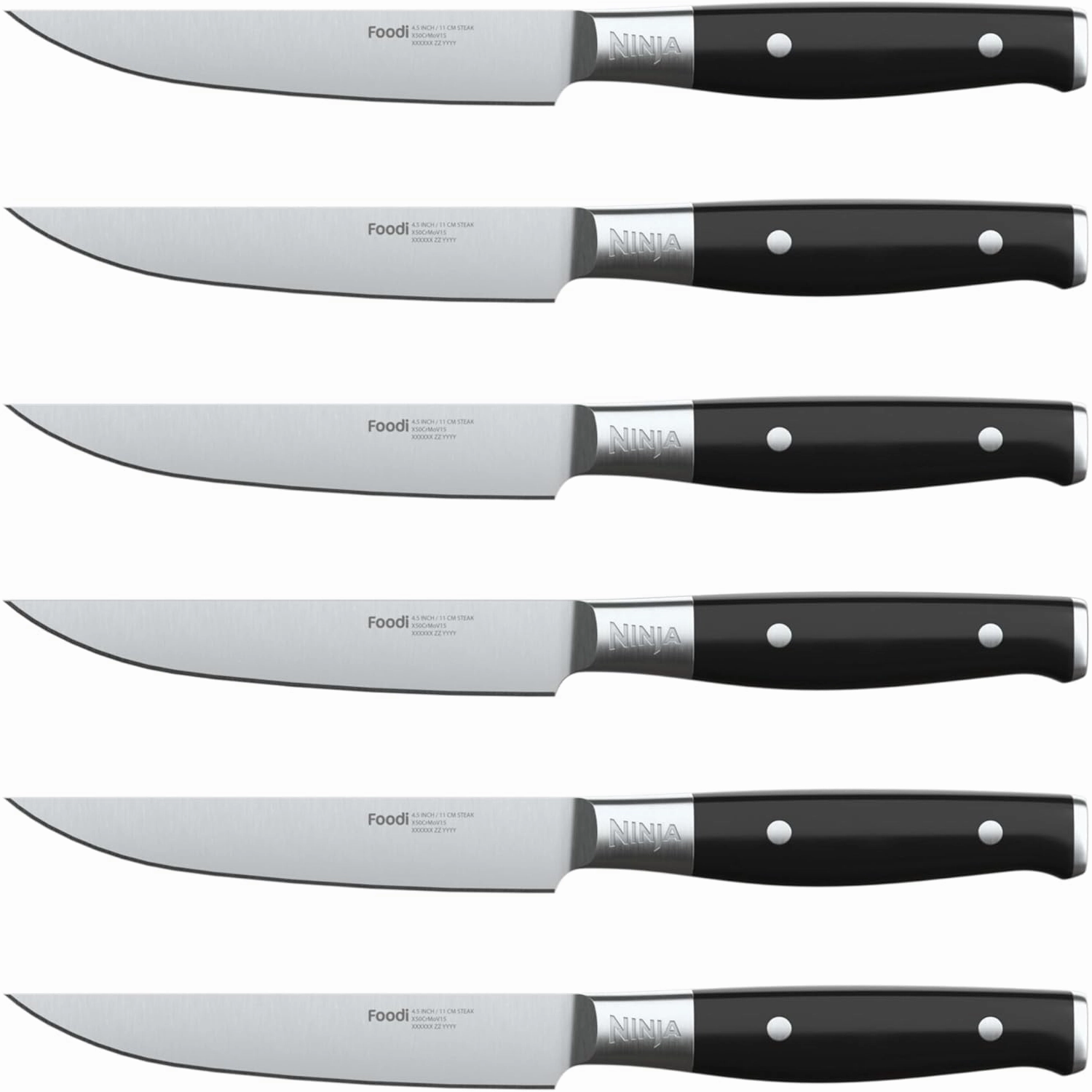 Ninja Foodi StaySharp Steak Knives  6-Piece Set [K32106UK]