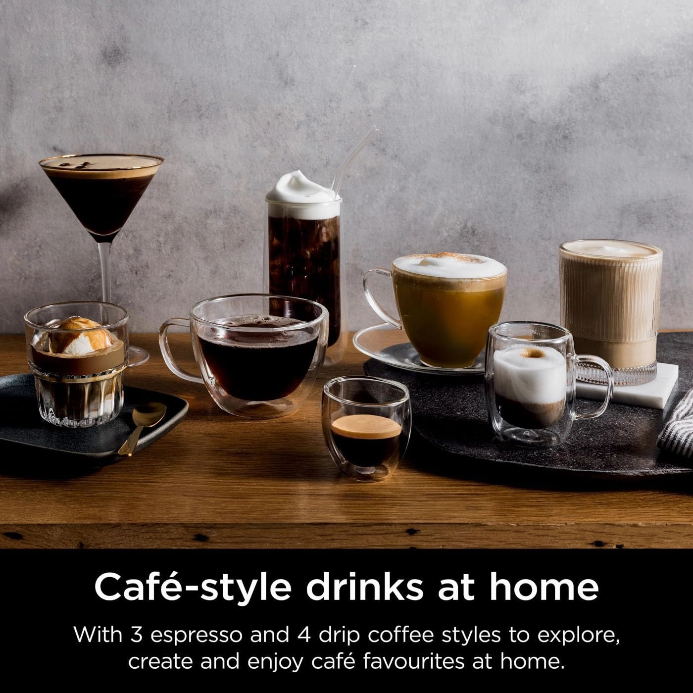 Ninja Luxe Premier 3-in-1 Coffee Machine  Latte, Cappuccino, Cold Brew & Espresso Maker, Built-In Bean Grinder, Milk Frother, 4 Automated Froth Presets  Silver (ES601UK)