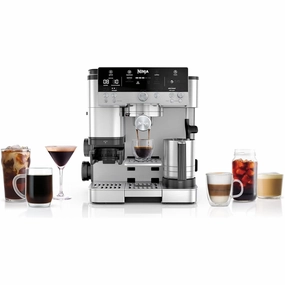 Ninja Luxe Premier 3-in-1 Coffee Machine  Latte, Cappuccino, Cold Brew & Espresso Maker, Built-In Bean Grinder, Milk Frother, 4 Automated Froth Presets  Silver (ES601UK) phone accessories, mobile phone cases, best charging cable