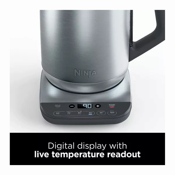 NINJA Perfect Temperature KT201UK Jug Kettle - Stainless Steel