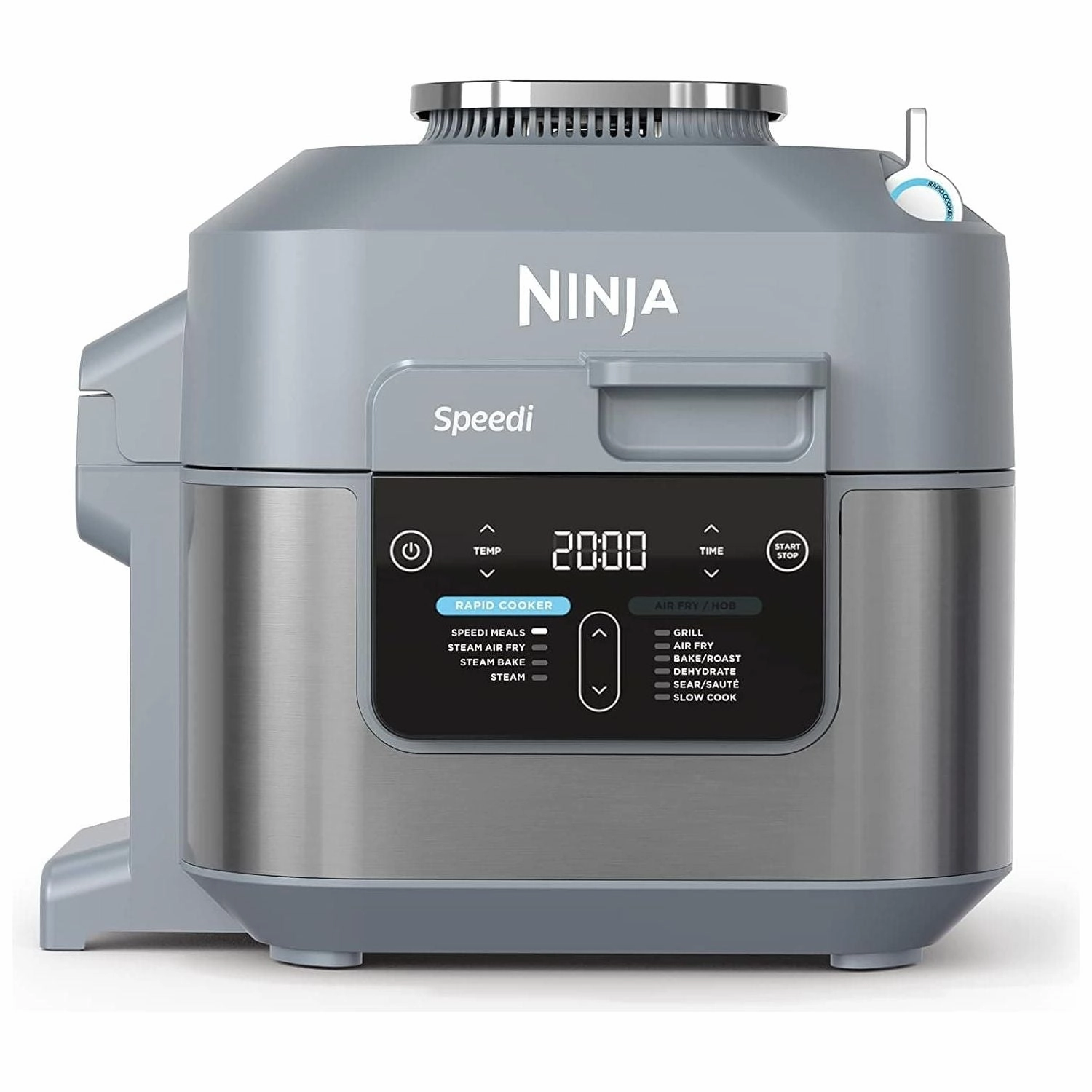 Ninja Speedi 10-in-1 Rapid Multi Cooker and Air Fryer, 5.7L, Meals for 4 in 15 Minutes, 10 Functions, Fry, Steam, Grill, Bake, Roast, Sear, Slow Cook & More, Gift for her / him, Grey, ON400UK phone accessories, mobile phone cases, best charging cable