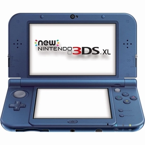 Nintendo 3DS XL Handheld Console - Metallic Blue nintendo switch,game console accessories,wireless controllers,gaming system