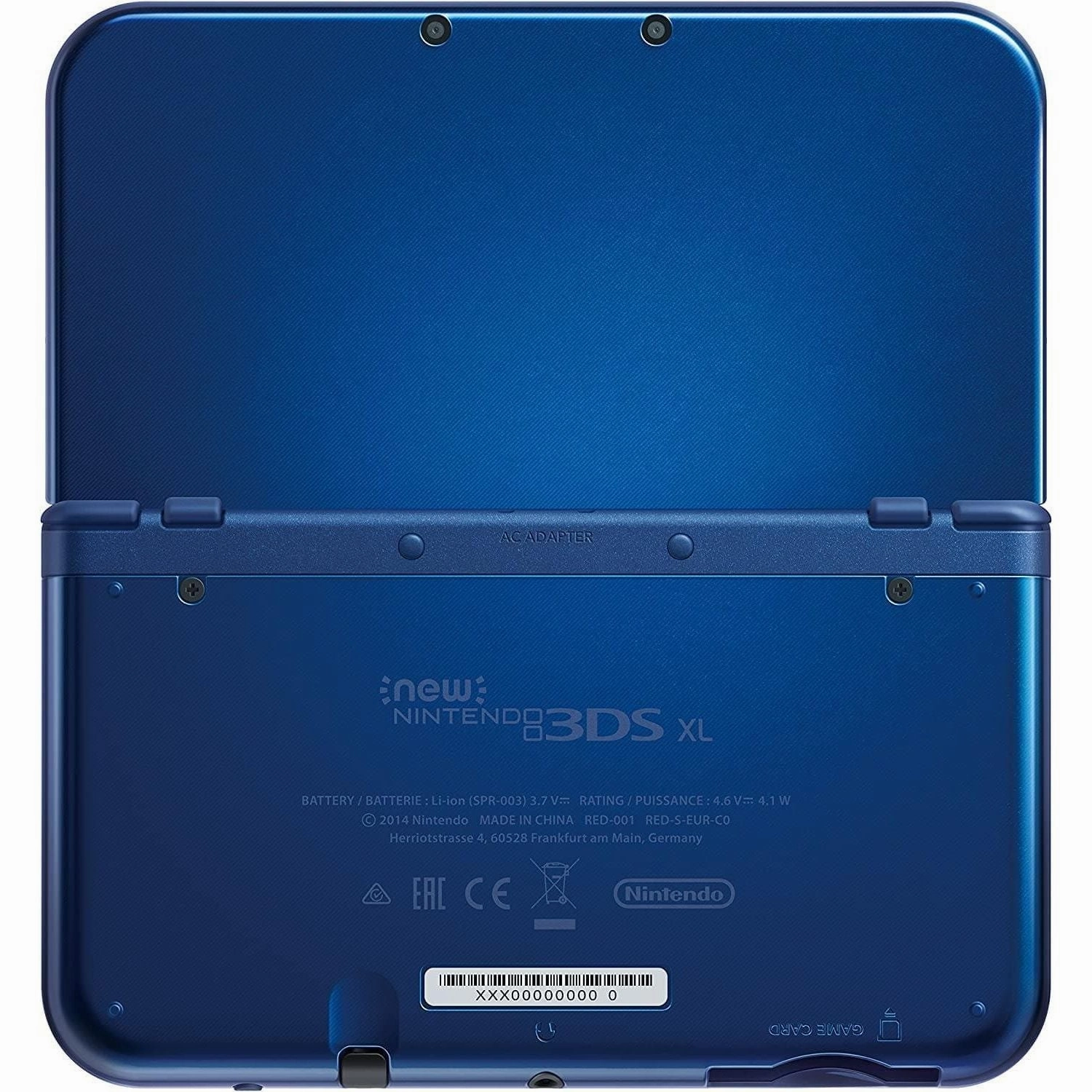 Nintendo 3DS XL Handheld Console - Metallic Blue