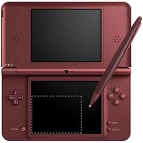 Nintendo DSi XL Wine Red Console retro gaming consoles,gaming console deals,console games,new game consoles
