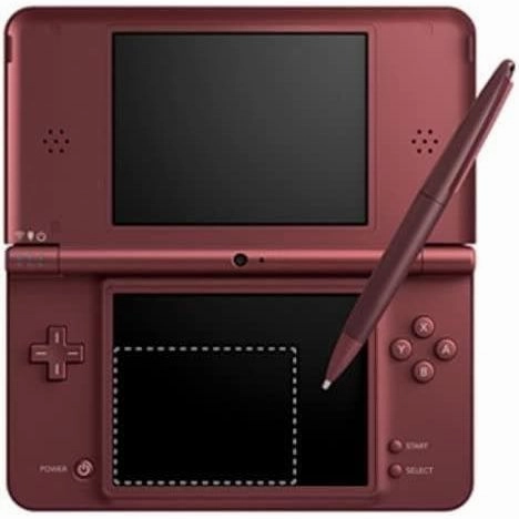Nintendo DSi XL Wine Red Console retro gaming consoles,gaming console deals,console games,new game consoles