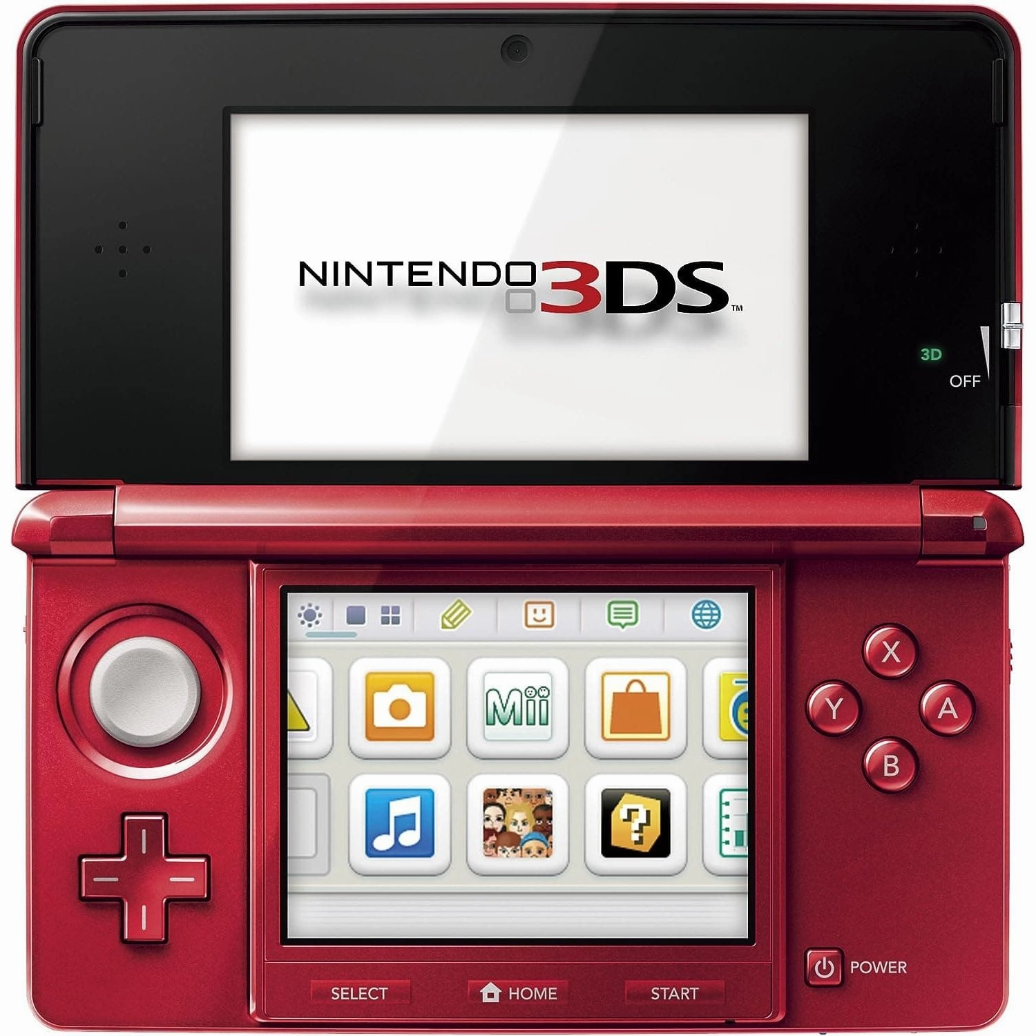 Nintendo Handheld Console 3DS - Metallic Red