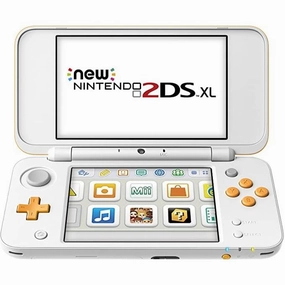Nintendo New 2DS XL - White   Orange nintendo switch,game console accessories,wireless controllers,gaming system