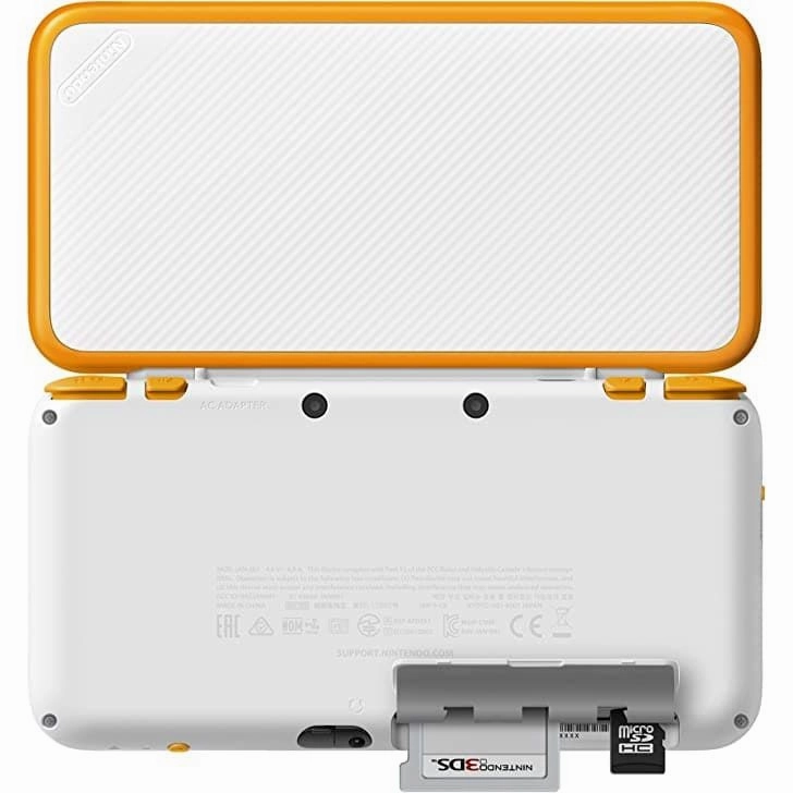 Nintendo New 2DS XL - White   Orange