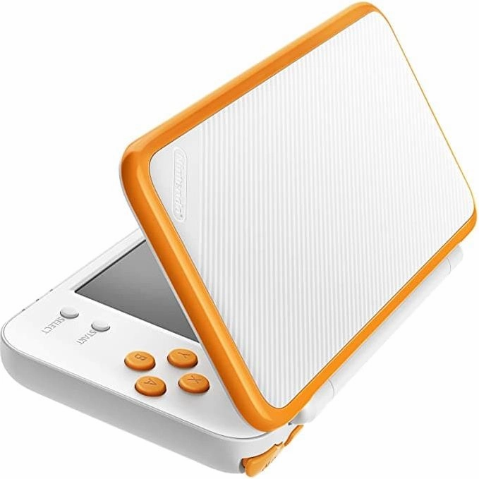 Nintendo New 2DS XL - White   Orange