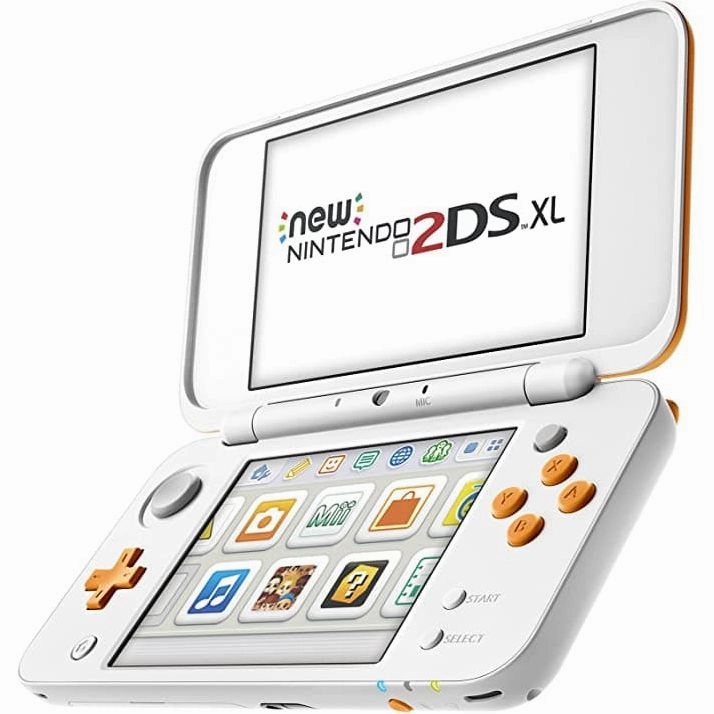 Nintendo New 2DS XL - White   Orange
