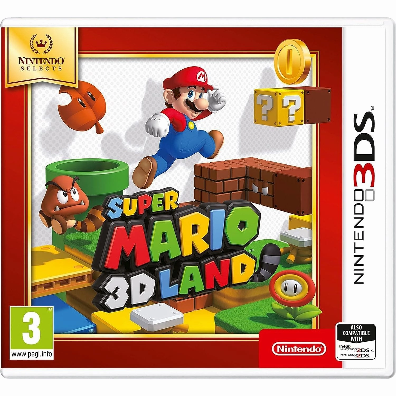 Nintendo Selects - Super Mario 3D Land (Nintendo 3DS) smartwatch accessories, apple watch bands, charging dock for smartwatch