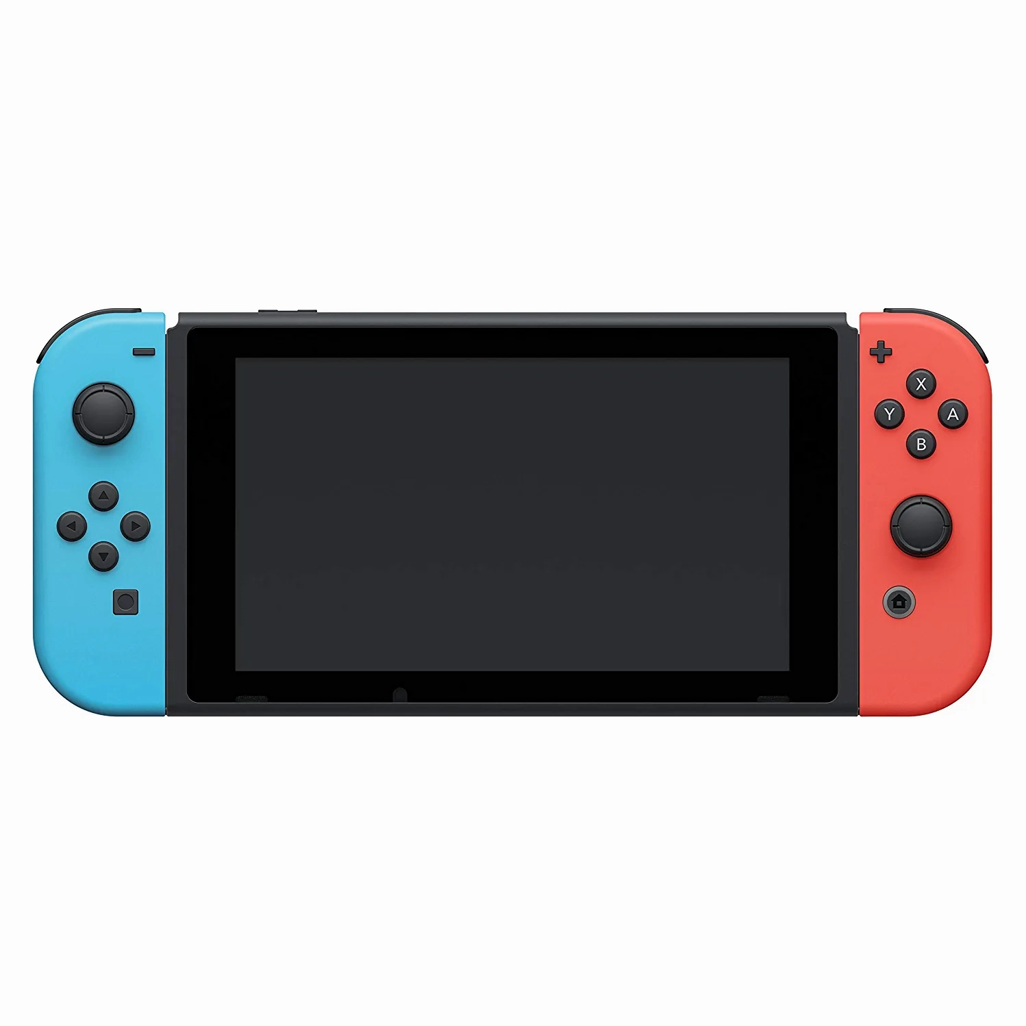 Nintendo Switch 32GB with Neon Red & Blue Wireless Controllers