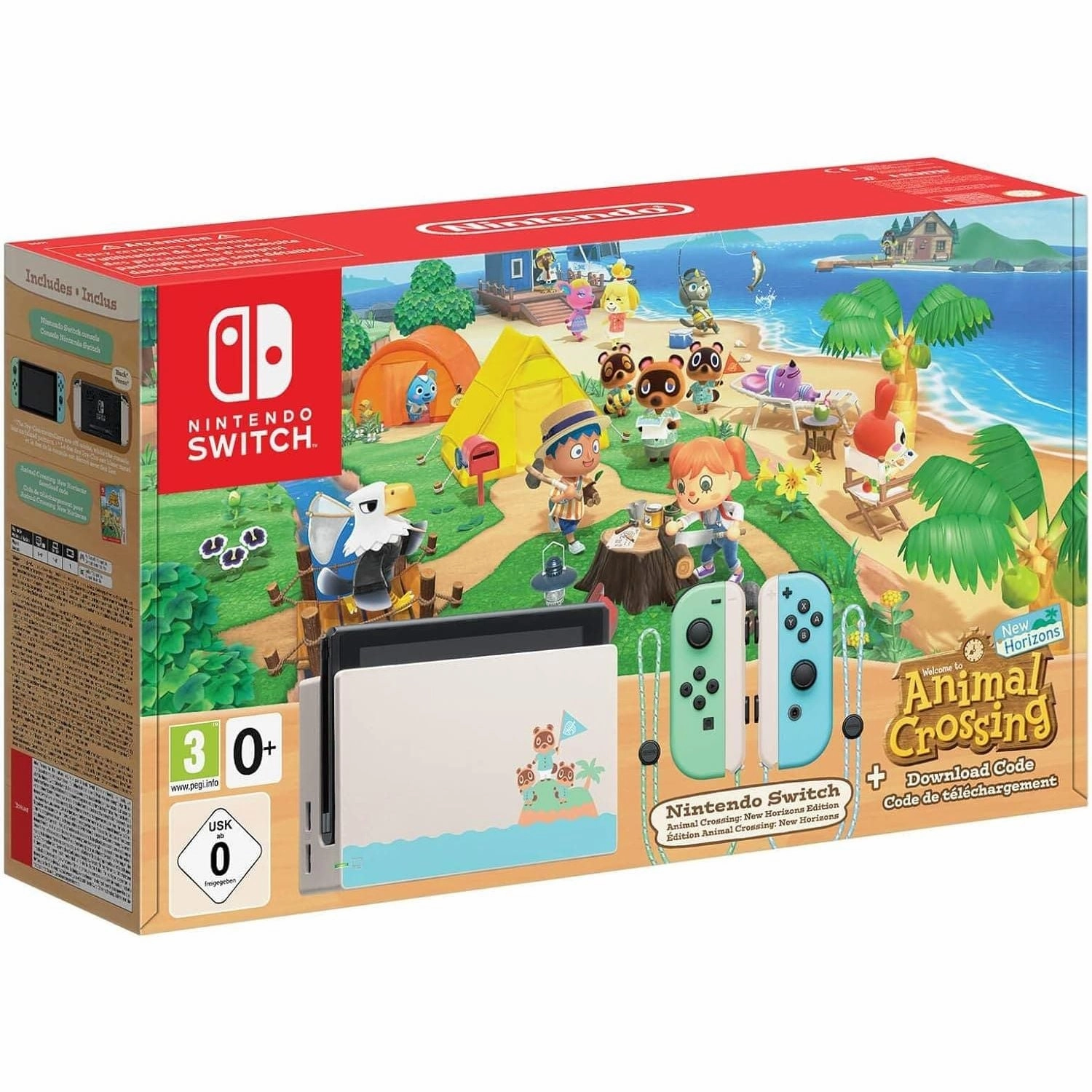 Nintendo Switch - 32GB Console - Animal Crossing: New Horizons Edition - (No Game)
