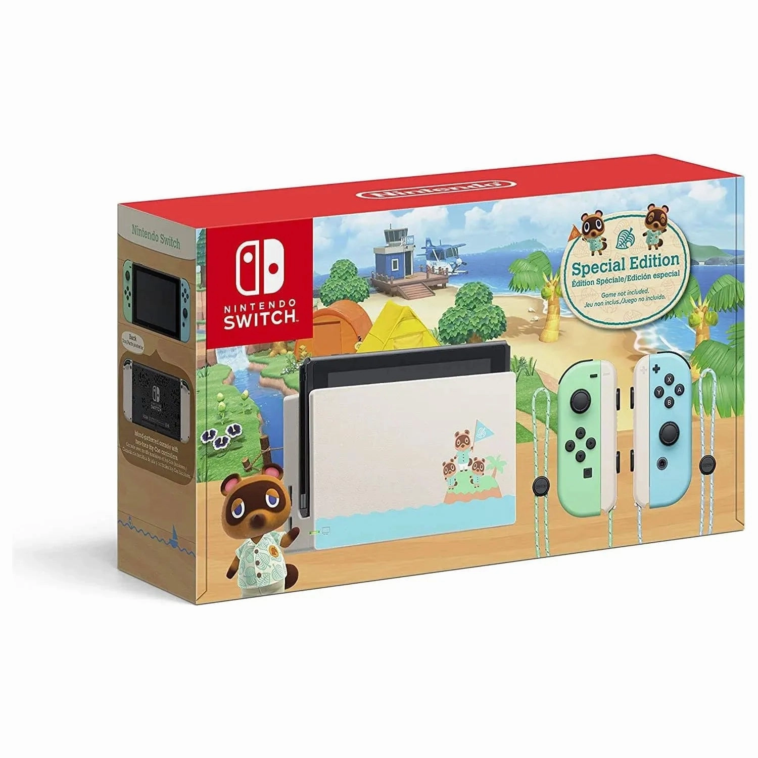 Nintendo Switch - 32GB Console - Animal Crossing: New Horizons Edition - (No Game)
