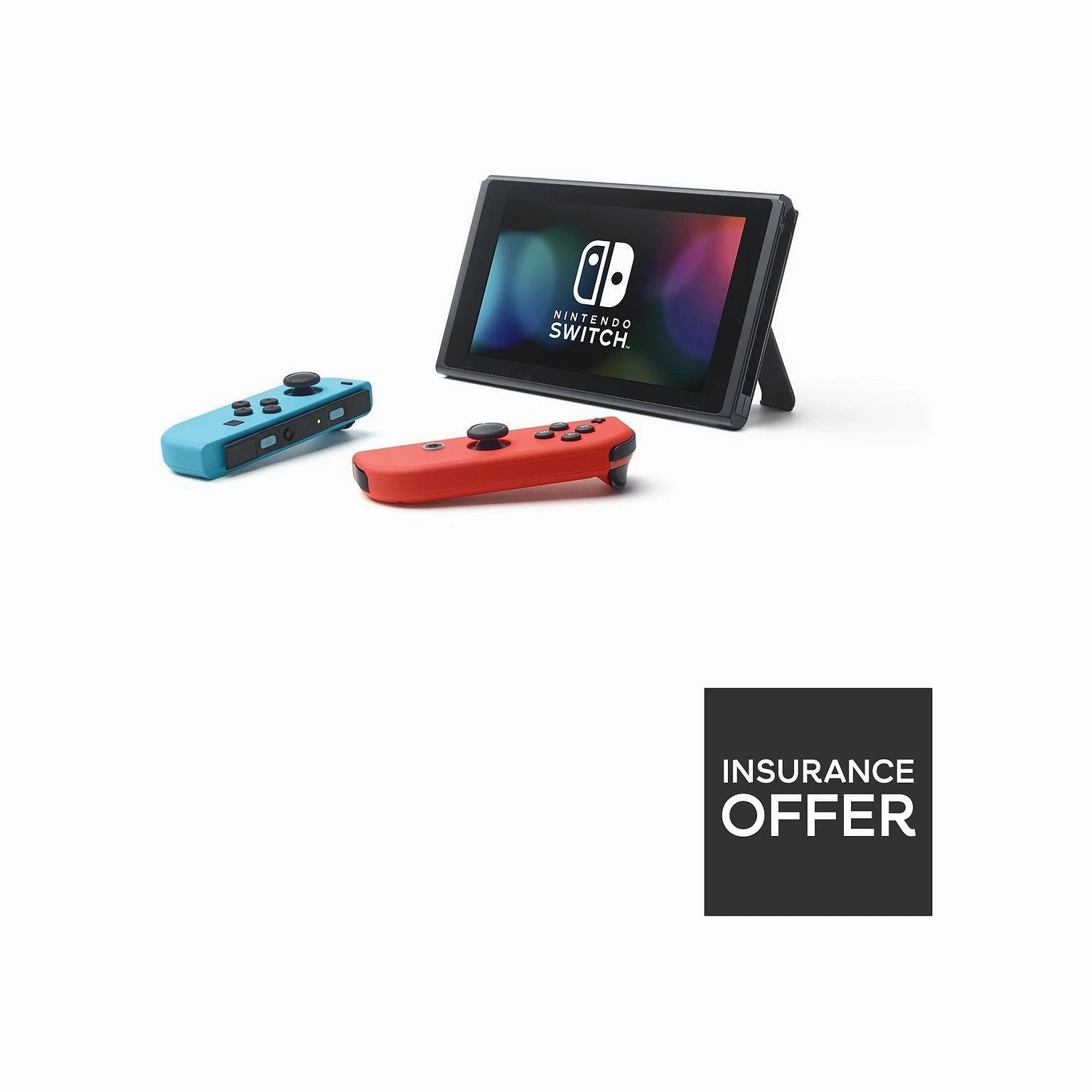 Nintendo Switch Console, 32GB   Neon Red/Blue Joy-Con