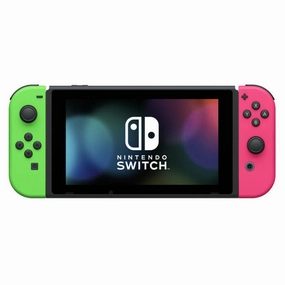 Nintendo Switch Console 32GB Neon Pink/Green Joy-Con smartwatch accessories, apple watch bands, charging dock for smartwatch