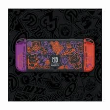 Nintendo Switch Console  64GB OLED, Scarlet/Violet Edition with Red/Purple Joy-Con(Only Console)