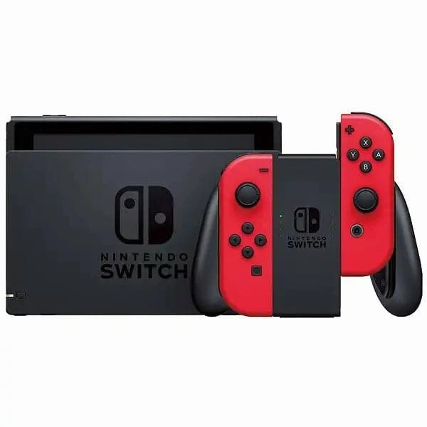 Nintendo Switch Console & Super Mario Odyssey Game Bundle