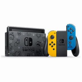 Nintendo Switch Fortnite Yellow and Blue Joy-con - Wildcat Bundle (Without Games) nintendo switch,game console accessories,wireless controllers,gaming system